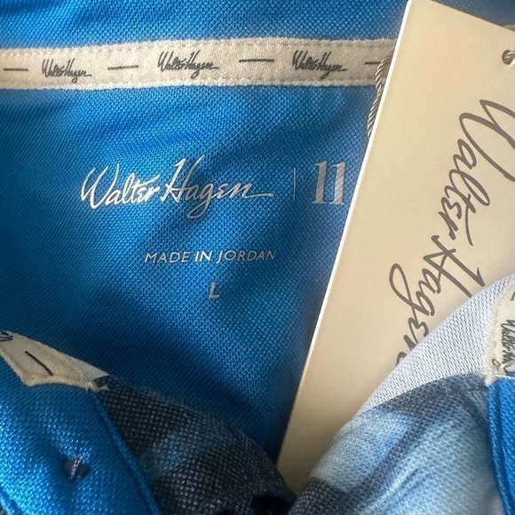 Men’s New Walter Hagen Men's Clubhouse Airbrush Print Golf Polo size - Picture 5 of 6